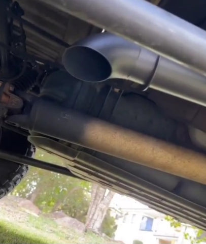 Np300 turbo back exhaust